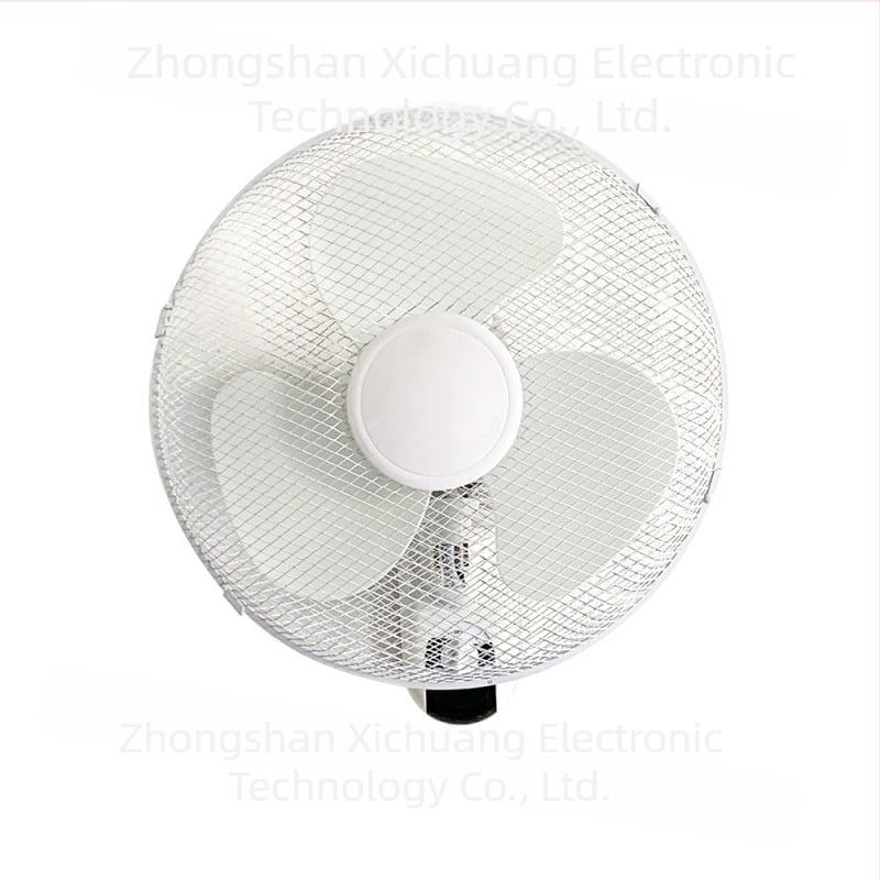Zidni ventilator od 16 inča, 50W, 12V, prirodni vjetar, mehanički način rada, bez daljinskog upravljača, bez timera