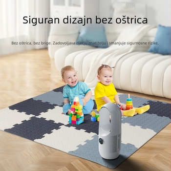 Bezlopatni USB stolni ventilator za kućnu upotrebu – tih i pametan tok zraka