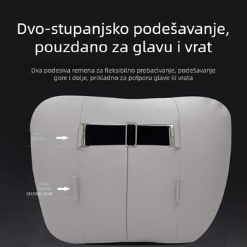 Geely Xingyuan auto jastuk za glavu i vrat, jastuk za struk, jastuk za sjedalo – kožni unutarnji dodatak