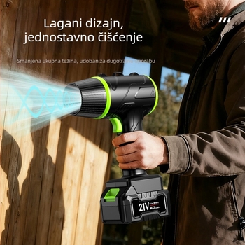 Stolni ventilator s litijskom baterijom, visokou performansi turbinski ventilator, bežični, 3 brzine