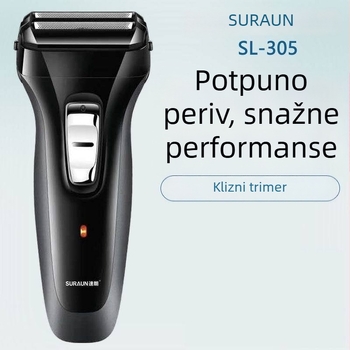 Speed Lang SL-305 električni brijač, punjivi, za guste brade