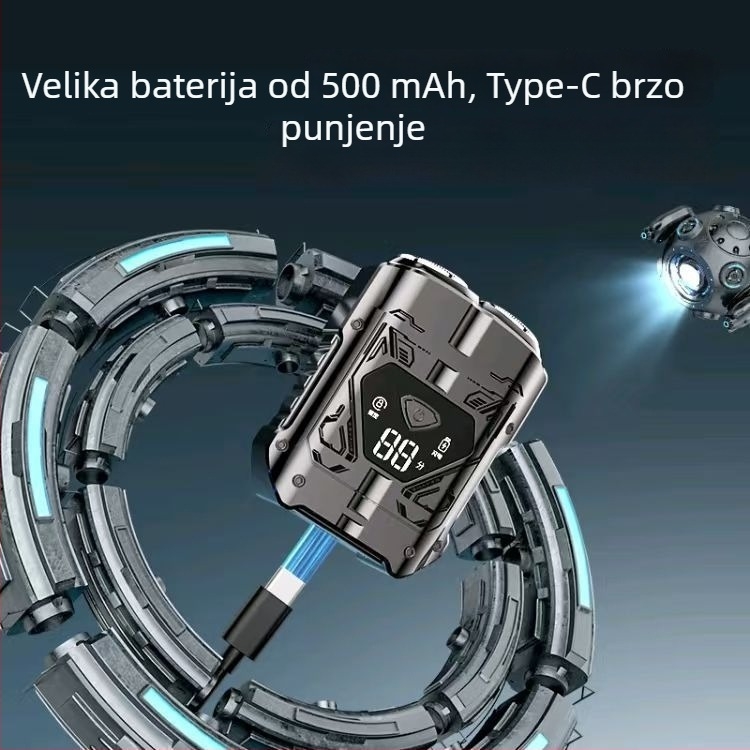 SID električni brijač za muškarce, potpuno periv, prenosiv i s punjivom baterijom, LED zaslon, plivajuća glava s dvostrukom oštricom, model HS7279