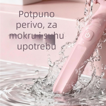 Pet u jednom električnom brijaču za osjetljive zone, pet tipova oštrica, periva, USB punjenje, nano uređaj za uklanjanje dlaka