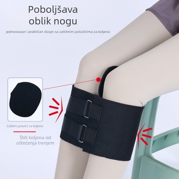Tri-segmentne trake za korekciju držanja nogu za noge u obliku O i X, podijeljena potpore za djecu i odrasle