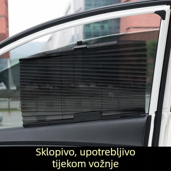 Automatske plisirane sjenilice za bočne prozore automobila