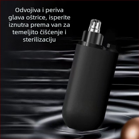Muški trimer za nos, prijenosni alat za čišćenje nosa, električni prijenosni trimer