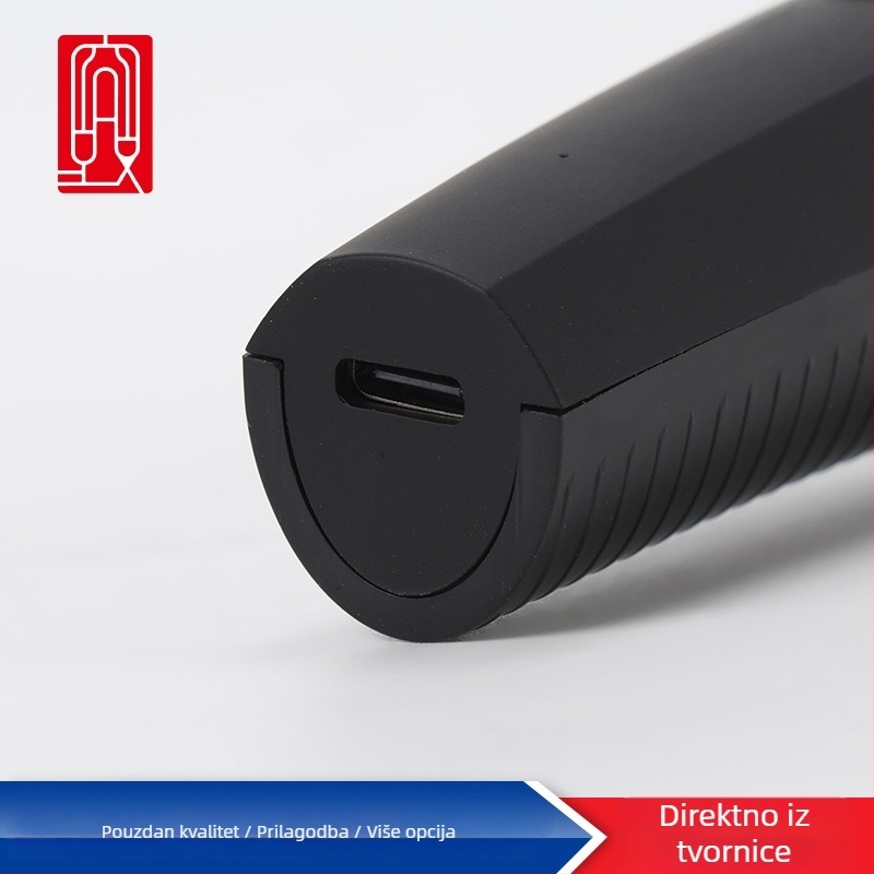 Novi muški nosni dlačice trimer s četkicom za čišćenje i USB kabelom za punjenje