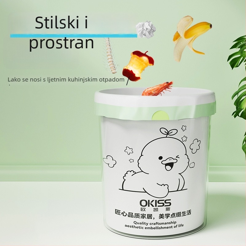 Smeće vrećice sa šnuralom, kućna upotreba, debeli, ekološki prihvatljive, velike za kuhinju, HDPE vreće