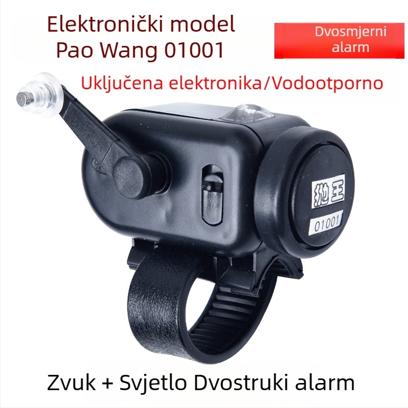Automatski elektronički alarm za pecanje sa senzorom za morsku štapu, visoka osjetljivost, vodootporni zvonić