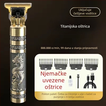 Desetogodišnja garancija – njemački precizni električni uređaj za šišanje kose za kućnu upotrebu, višenamjenski grooming alat