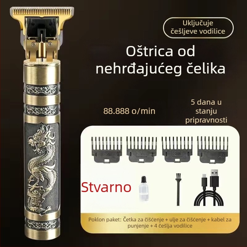 Desetogodišnja garancija – njemački precizni električni uređaj za šišanje kose za kućnu upotrebu, višenamjenski grooming alat