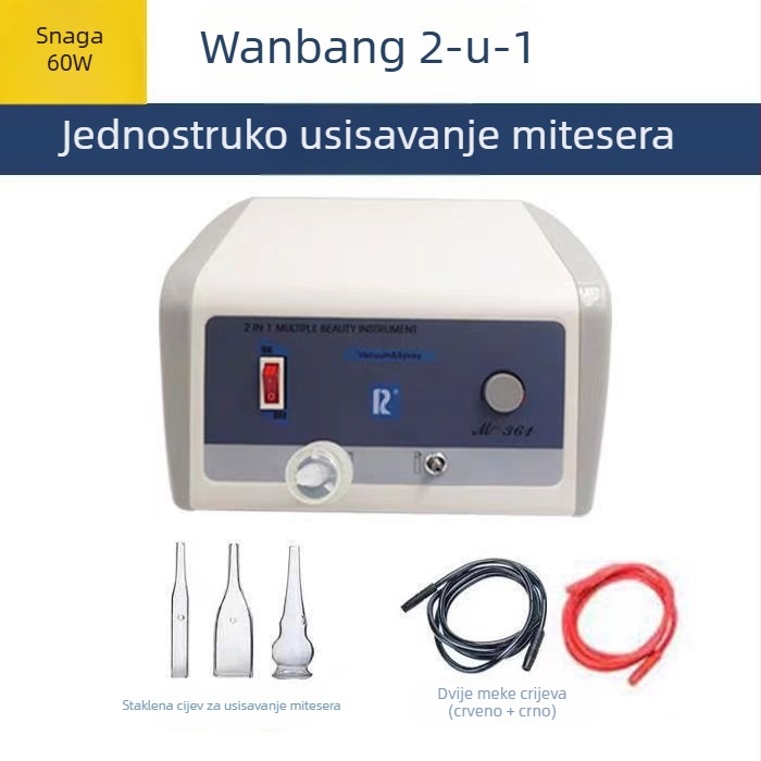 Wanbang uređaj za usisavanje mitesera, čišćenje pora i ekstraktor akni, usisivač ulja, namijenjen profesionalnoj upotrebi u salonu ljepote