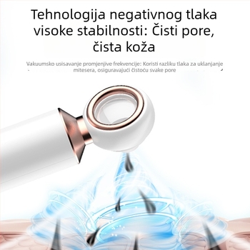 Vizualni električni uređaj za uklanjanje crnih točkica, s jakim usisom, čišćenje pora i uklanjanje akni