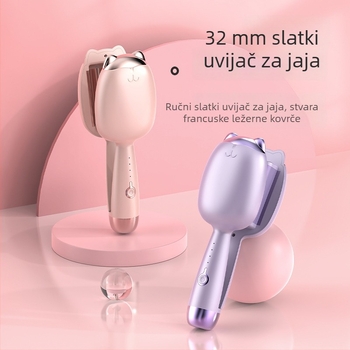 Uvijač za kosu u obliku mačje šape sa vodnim valovima