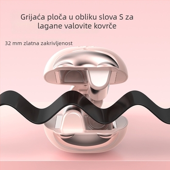 Uvijač za kosu u obliku mačje šape sa vodnim valovima