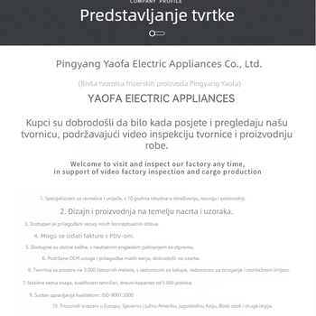 Yaofa profesionalni aparat za kosu za ravnanje i kovrčanje s titan-turmalinskim premazom, grijani valjak 31 mm, 110–220 V, 55 W, 4 postavke temperature, konstantno grijanje