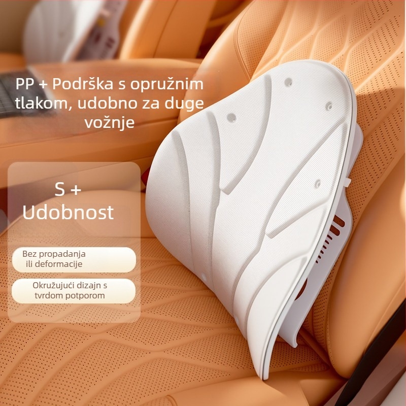 Lumbalna podrška za automobil i jastučić za naslon stolice te uredsku stolicu