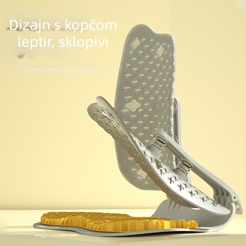 Lumbalna podrška jastuk za uredsku stolicu, ergonomska podloga za sjedenje i korekciju držanja