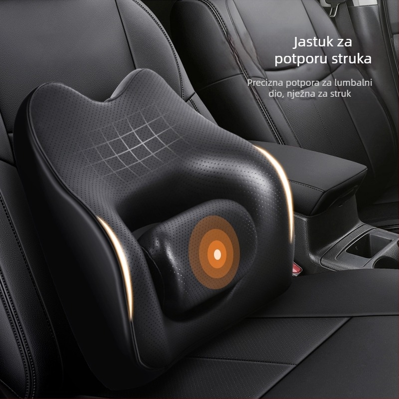 Shangli jastuk za lumbalnu potporu automobila za vozača – podrška leđa i struka za vozačko sjedalo