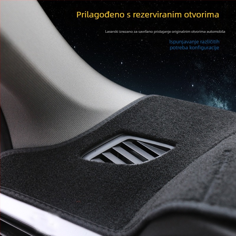 Silikonska podložica za zaštitu od sunca za središnju konzolu i ploču instrumenata Corolla (modeli 2014–2018), prednje i stražnje prozore