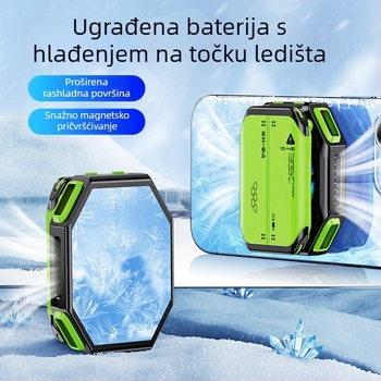 X111 hlađenje za mobitel s poluvodičkim hlađenjem, dugotrajnost, brzo hlađenje, prikaz temperature