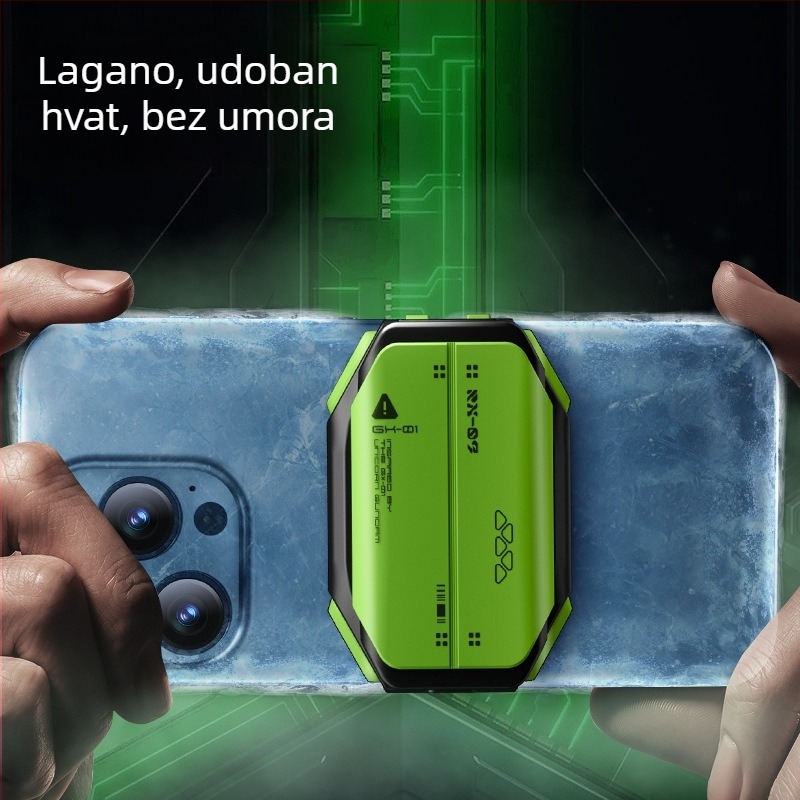 X111 hlađenje za mobitel s poluvodičkim hlađenjem, dugotrajnost, brzo hlađenje, prikaz temperature