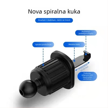 Magnetni držač telefona za automobil za otvor ventilacije, snažan magnet N52 za navigaciju