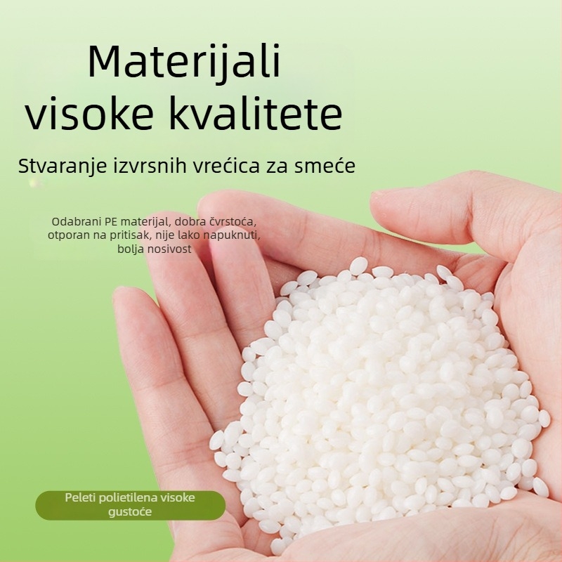 Jednokratne kućne vrećice za otpad, 45×50 cm, vreća s plosnatim otvorom, zadebljana i otporna na kidanje