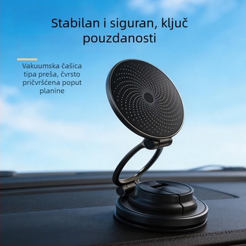 Nova ultra-tanka držač za telefon u automobilu s MagSafe, vakuumsko prianjanje, 360° rotacija, za livestream na stolu