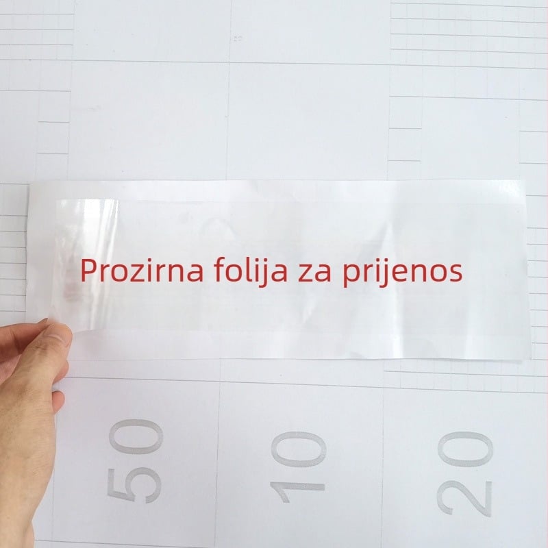 60 cm prozirni transfer film i transfer papir za grafike autom i natpise