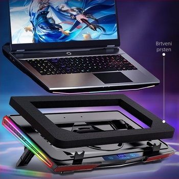 Ice Demon 9 Plus hlađenje za prijenosno računalo s RGB turbinskim ventilatorima