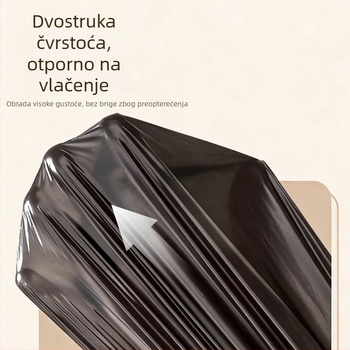 Smeće vreće u stilu veste, debeli, crne, za kuhinju i dom, opća namjena, model 2026