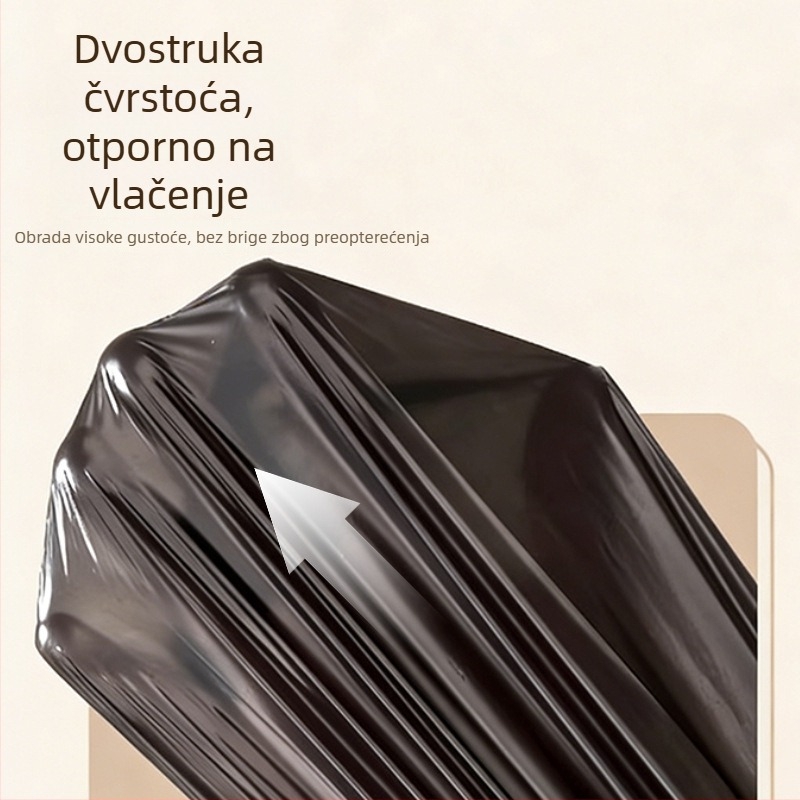 Smeće vreće u stilu veste, debeli, crne, za kuhinju i dom, opća namjena, model 2026