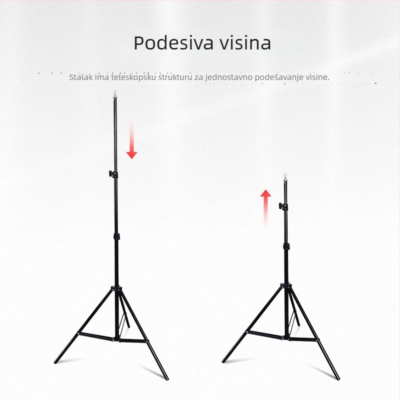 Projektorsko platno s podnim stalkom za kućnu i poslovnu upotrebu, zidni nosač, 60–120 inča