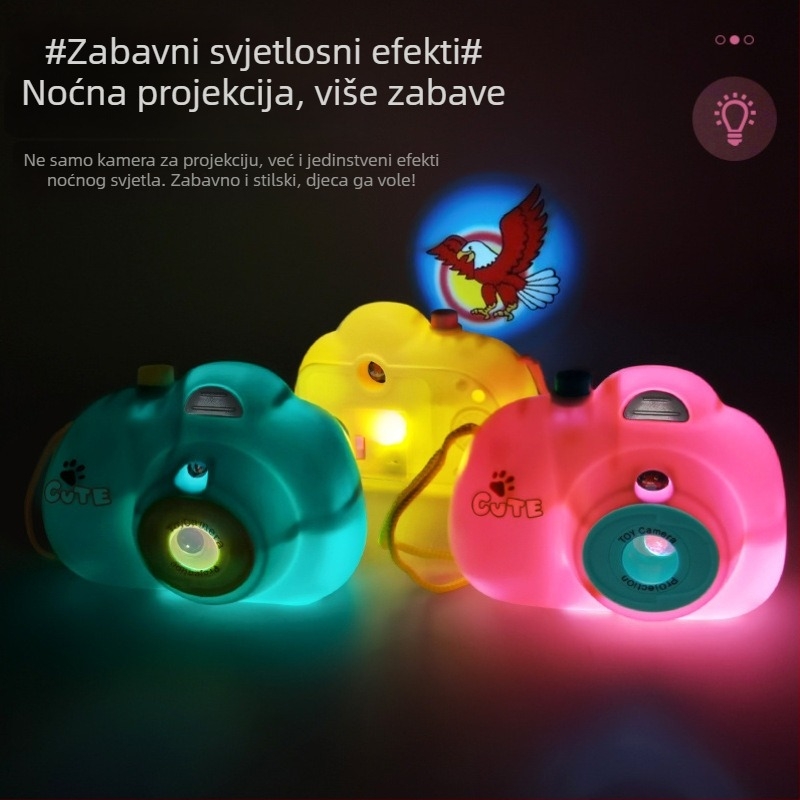 Dječja projekcijska kamera – edukativna igračka za rano učenje, mala ručna kamera