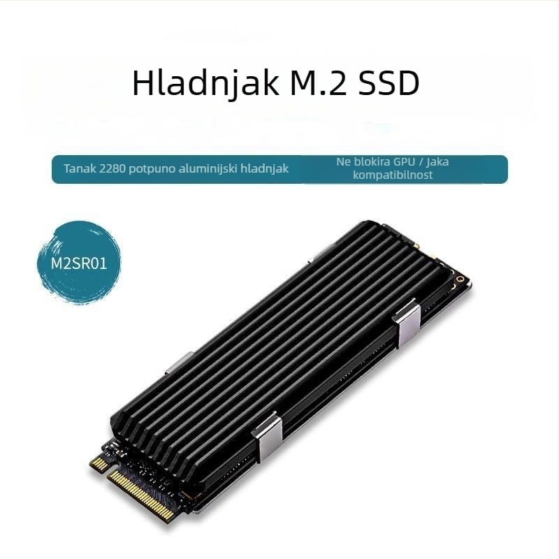 PS5 M.2 SSD hlađenje – aluminijski hladnjak za SSD