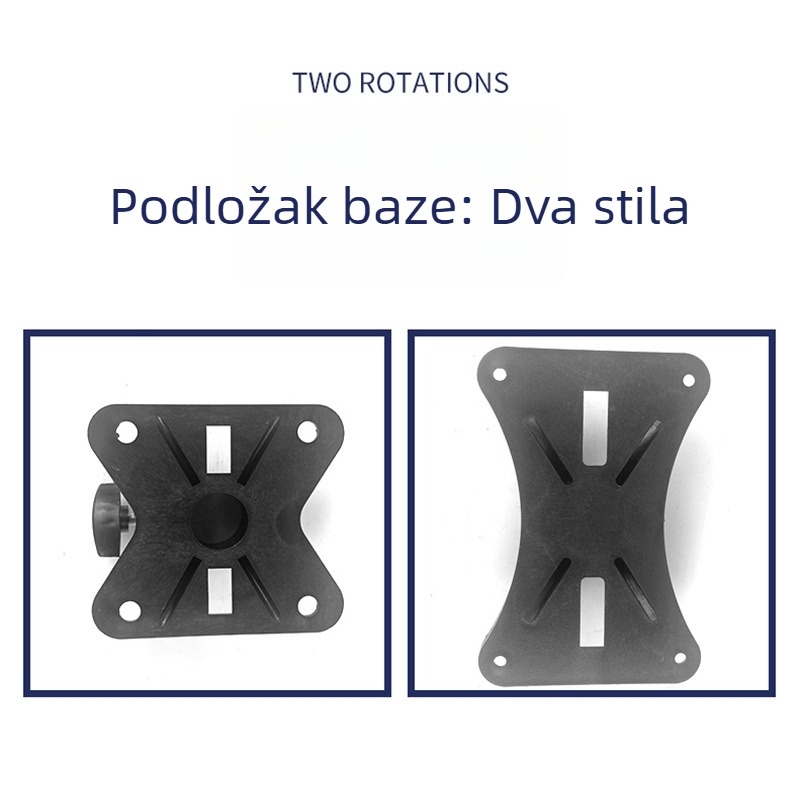 Podni nosač zvučnika s proširivom lampom, trokut i metalni nosač projektora