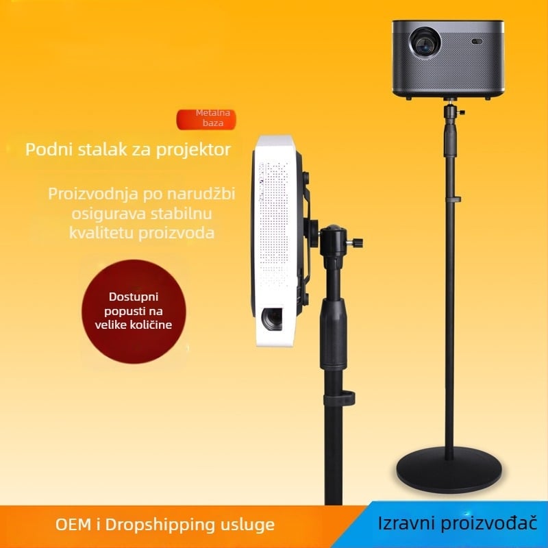 Podni metalni nosač projektora s diskovnim temeljem, universal G1, H1, Z4