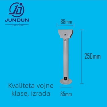 Zidni nosač za projektor i kameru, aluminijska legura, antistatički, rotacija 360°