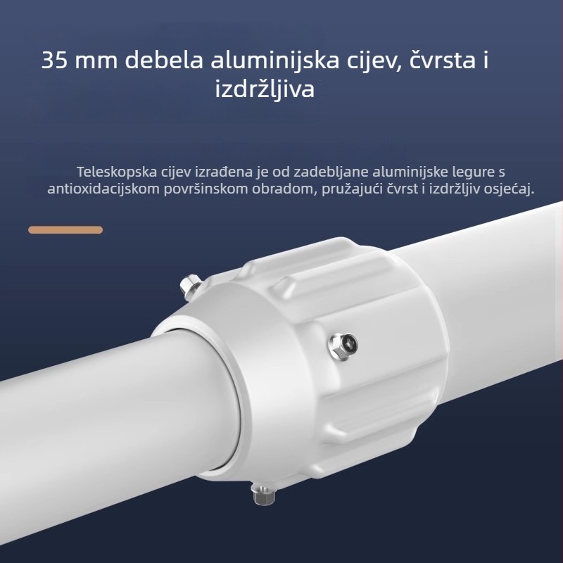 Teleskopijski podesivi nosač projektora za strop i zid