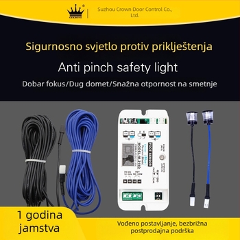 GEKRONE Anti-zagrabi Klizna Vrata – Svjetlosni Automatizirani Pribor Za Vrata S Otvaranjem I Sustavom Kontrole Pristupa Sa Fotoelektričnim Senzorom