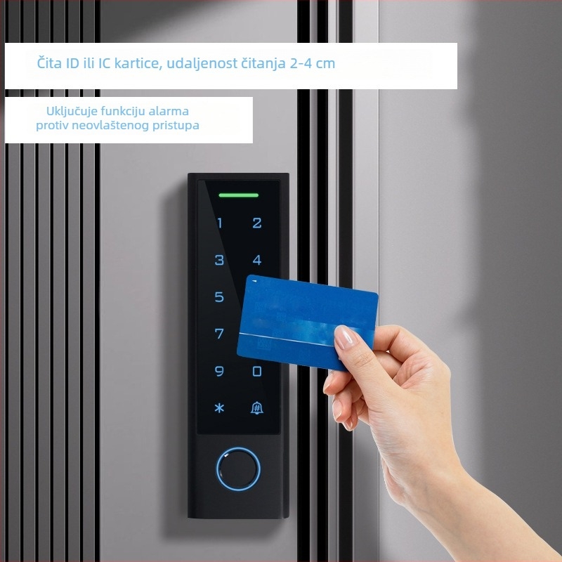 Vodootporan ABS usko kućište, pristup otiskom prsta, kartom i lozinkom — Tuya Smart WiFi sve-u-jednom uređaj
