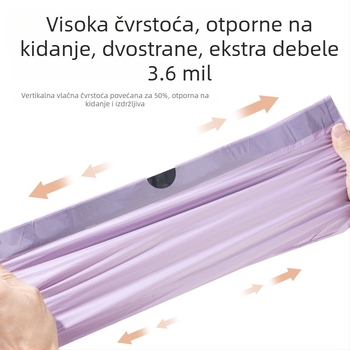 Debela vrećica za smeće sa šnuralom, kućna upotreba, velika kuhinjska veličina, jednokratna plastična vrećica