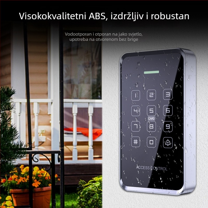 Dvostruko otporan sustav kontrole pristupa s lozinkom i NFC za mobilni telefon, elektromagnetski mehanizam zaključavanja za jednostruka i dvostruka staklena vrata
