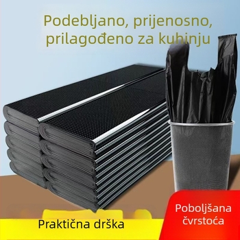 Debele velike vreće za smeće u stilu prsluka za kućnu upotrebu