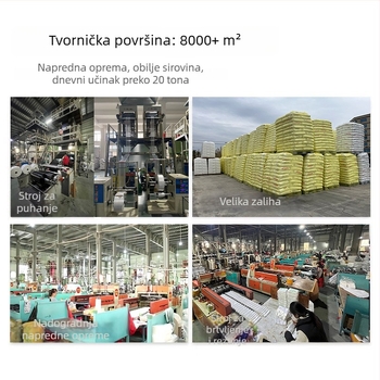 Debele velike vreće za smeće u stilu prsluka za kućnu upotrebu