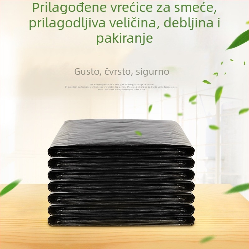 Debele velike vreće za smeće u stilu prsluka za kućnu upotrebu