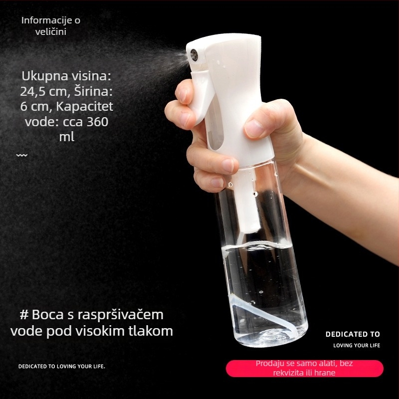 Visokotlačni raspršivač alkohola s atomizacijom i kontinuiranim raspršivanjem, kuhinjska plastična raspršivač za ulje, kućni alat