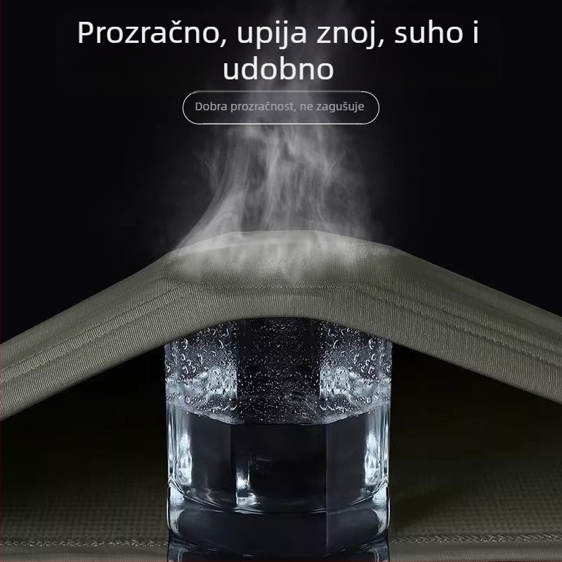 Muški brzi sušilni mikrofleece s dugim rukavom i zipom, za trčanje, planinarenje i vježbanje na otvorenom