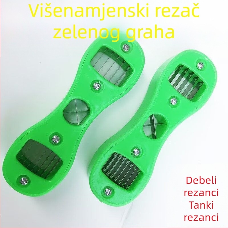 Višenamjenski kućni rezač za povrće i sjeckanje mahuna – veliki kućanski alat